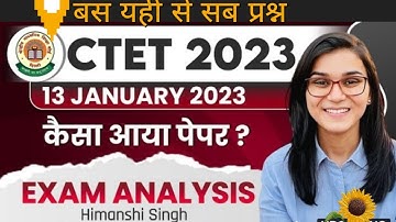 13 January 2023 paper analysis by Himanshi singh