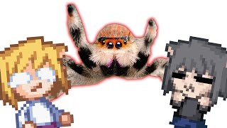 Neco Arc Encounters The Giant Enemy Spider