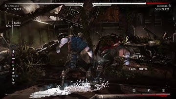 Mortal Kombat X_ Xray cancel combo sub zero