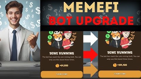 How to upgrade Memefi bot to increase income | Memefi bot upgrade #memefi #onus #tap2earn #airdrop