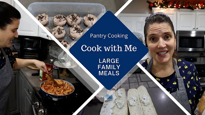 Cook Large Family Meals with me | Pesto chicken to...