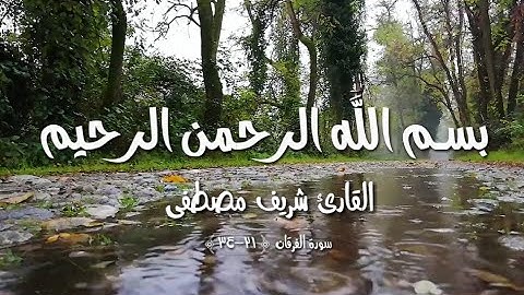 جمال صوته تعدى الخيال | ما تيسر من سورة الفرقان | للقارئ شريف مصطفى