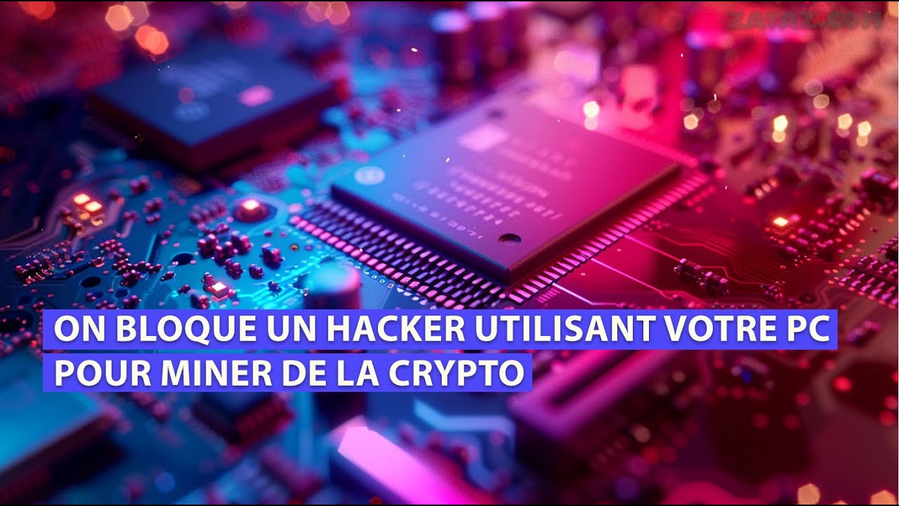 Un pirate utilise votre PC pour miner de la cryptomonnaie. On le bloque en  5 secondes. Démo !