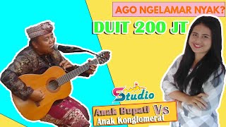 Naken Bupati Vs Anak Konglomerat - (Cover: Ujang A Feat Ria Atika) | Lagu Gitar Tunggal
