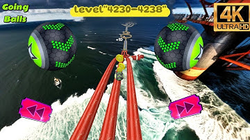 GOING BALLS, PORTAL RUN, NEW HARD LEVELS CHALLENGE SPEEDRUN Android, iOS Level"4230"