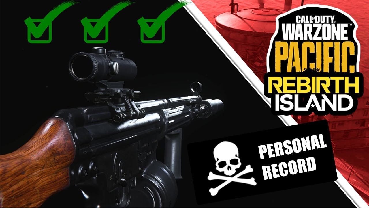 using the **HIGHEST DAMAGE** AR (C58) // REBIRTH ISLAND