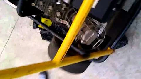 My gocart runing for the first time