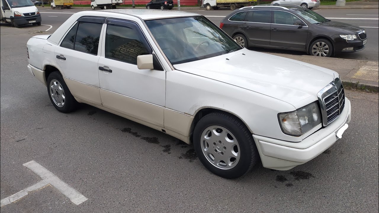 Мерседес 124 87 год 2.3 ке джитроник - YouTube