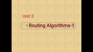 Routing Algorithms-Goals & Non Adaptive Algorithms - Flooding and Shortest path Routing