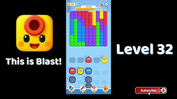 This is Blast Level 32 Walkthrough | Powerful Puzzle Blast Game 💥 | Go Answer