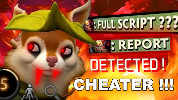 Dota 2 Cheater Busted - HOODWINK with FULL PACK OF SCRIPTS, MUST SEE !!!