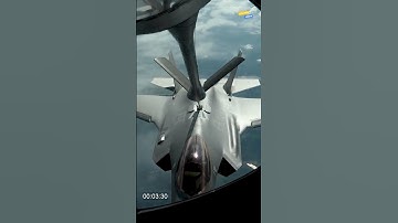 KC-135 Stratotanker Aerial Refueling F-35A Lightning II