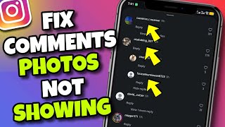 Fix Instagram Comment Photo Not Showing Problem | Photo Unavailable in Instagram Comments