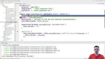 MEAN STACK with Angular4 part 38 - Creating a reusable Course List Component