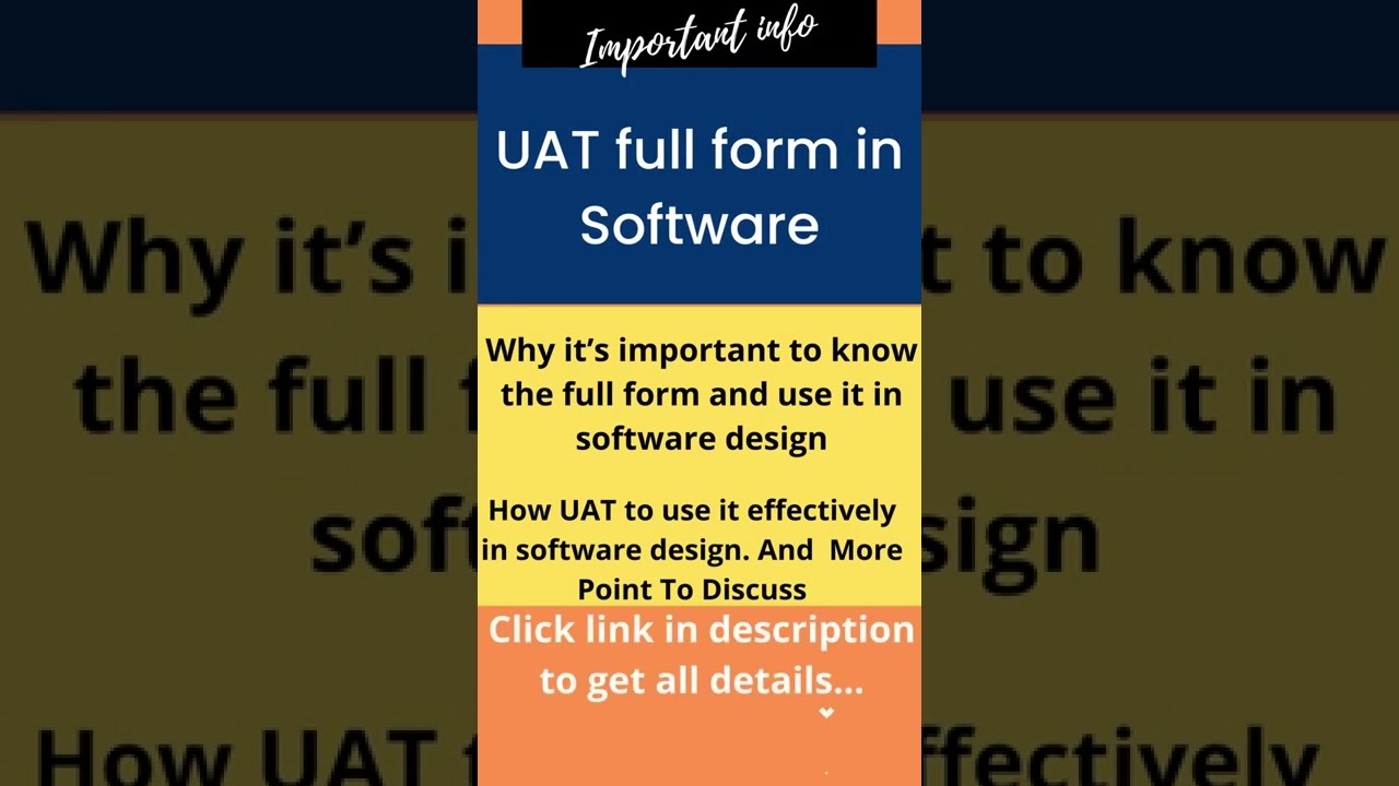 UAT Full Form In Software UAT Full Form In Testing UAT Stands For UAT Full Form In Software UAT Full Form In Testing UAT Stands For