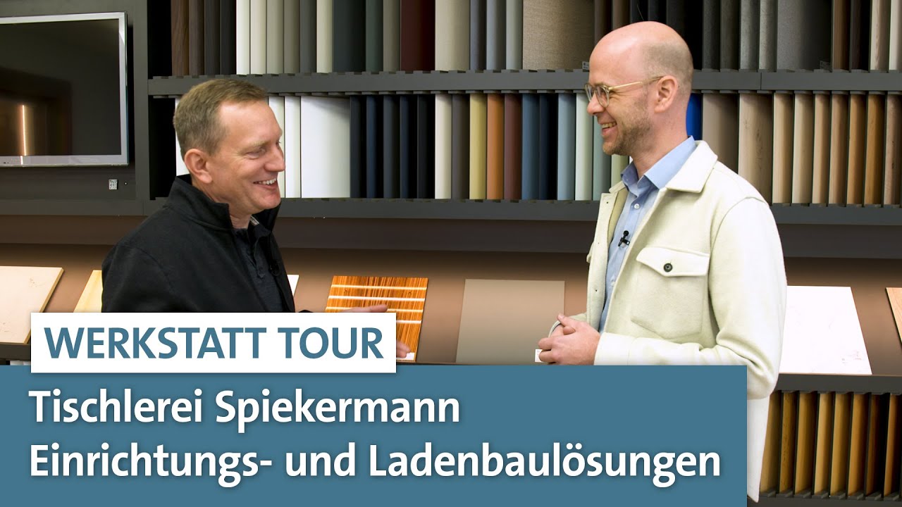 Wir montieren alles vor | Werkstatt Tour | LIGNA.TV #handwerk #tischlerei #roomtour