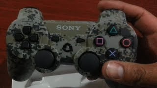 Stick Stik PS3 Wireless Ori Original Pabrik Army Urban Camouflage