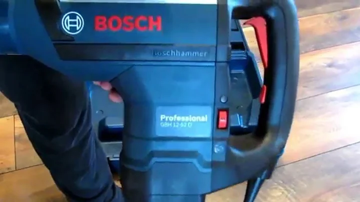 Unpacking / unboxing Rotary Hammer with SDS-max Bosch GBH 12-52 D 0611266100 / RH745