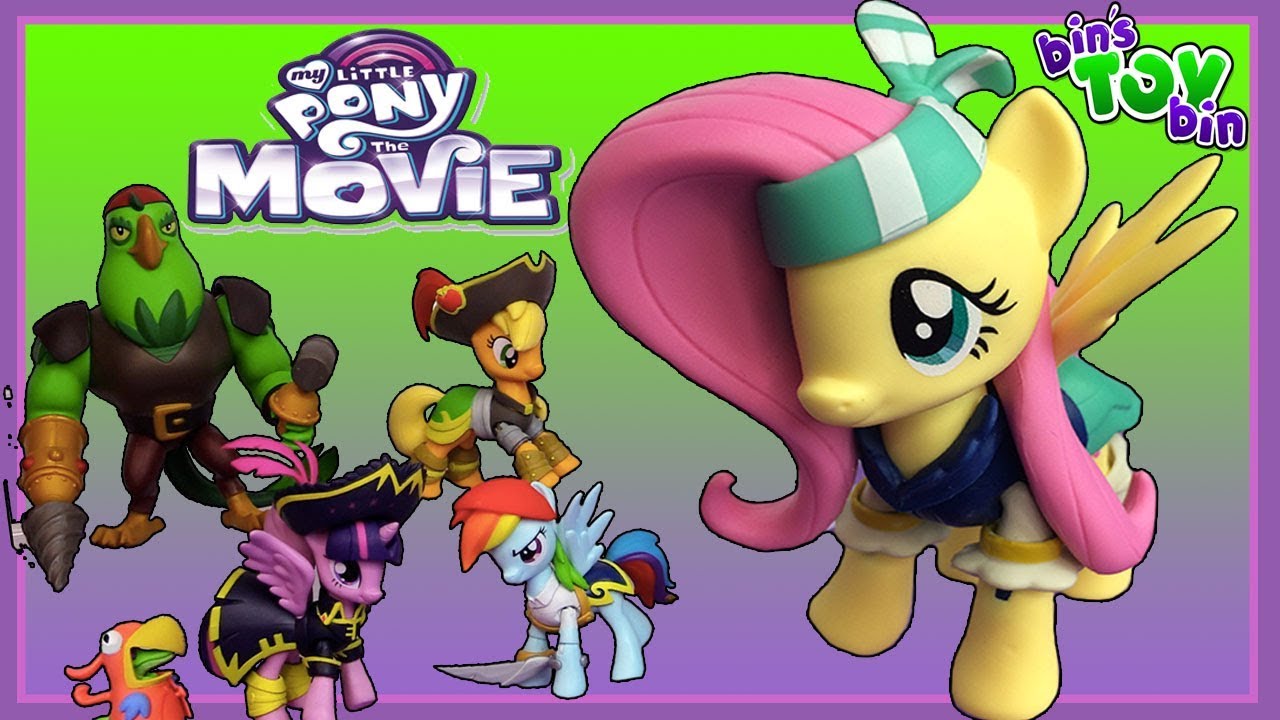 My Little Pony the Movie Guardians of Harmony Applejack Pirate Pony NIB WM Excl