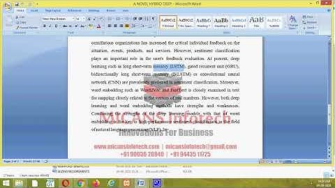 A NOVEL HYBRID DEEP LEARNING MODEL FOR SENTIMENT CLASSIFICATION
