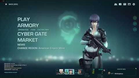 Ghost In The Shell: Stand Alone Complex First Assault Online - All Playable Operatives