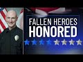 Family friends  community honor fallen cmpd officer joshua eyer