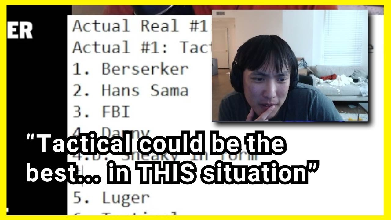 Doublelift does tierlist for ADC's
