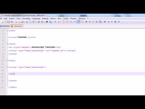 Javascript Tutorial 2: Alerts
