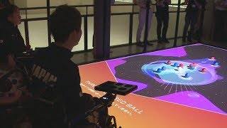 “サイバーボッチャ”お披露目 ＩＴ技術の演出で盛り上げ