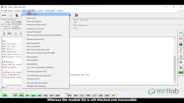 MRT new function in version 2123-shiled 411 and 02 module
