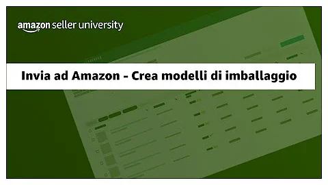 Come richiedere imballaggio Amazon?