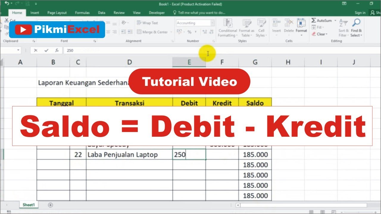 Contoh Format Laporan Keuangan Bulanan Excel – Berbagai Contoh