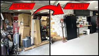 Ultimate Garage Makeover for Cheap