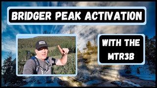 Out-of-State SOTA activation - Bridger Peak