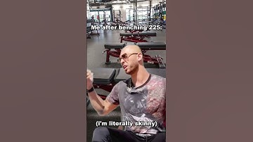 How i feel after benching 225 for the first time: