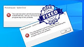 Vcruntime140 1 Dll Was Not Found Fixed Fixes Firefox Blank Pages As Well Youtube