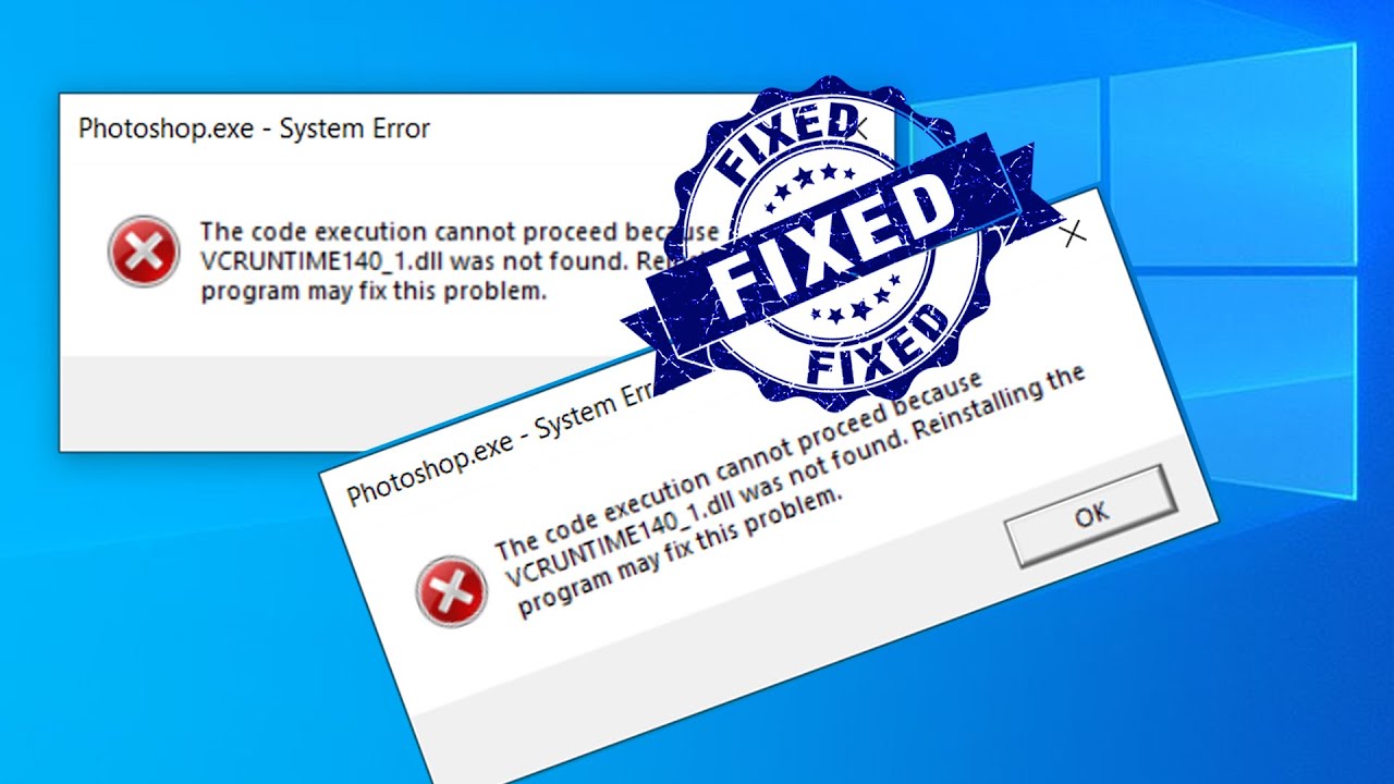 How To Easily Fix Vcruntime140 1 Dll Not Found Error In Windows Henoz