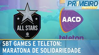 SBT Games dá play na maratona de solidariedade do Teleton | Primeiro Impacto (10/11/23) screenshot 3