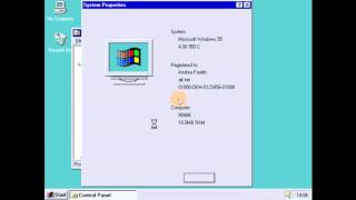 Windows 95 emulation in a browser observations and link to test it yourself