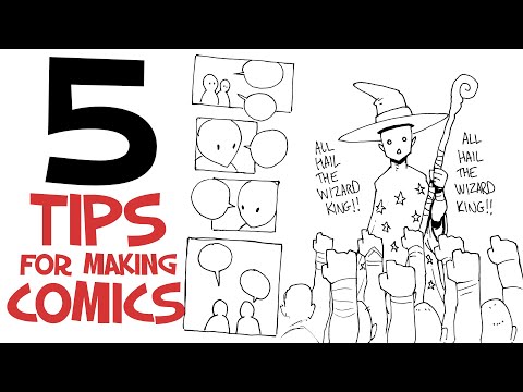 5 Tips For Making Comics