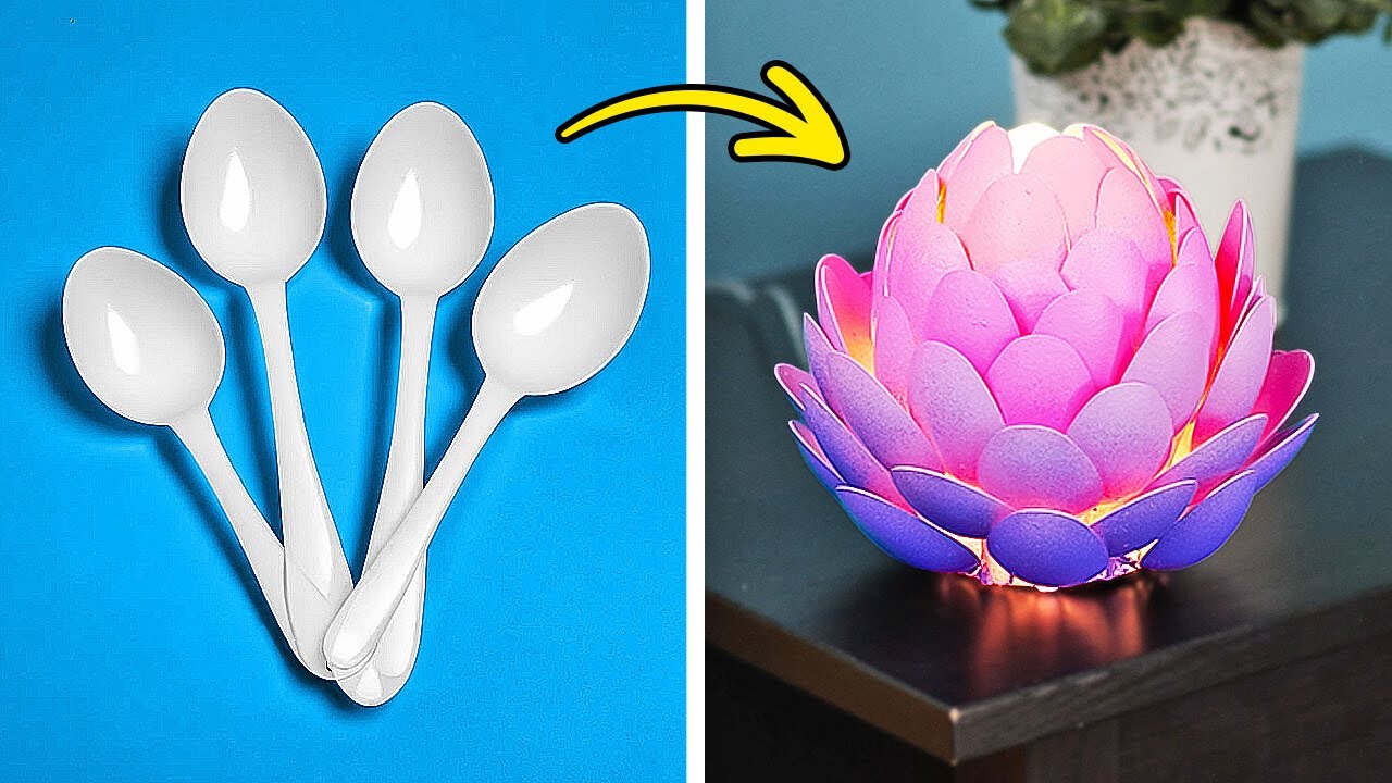 أفكار مدهشة لإعادة الاستخدام وإعادة التدوير اصنعها بنفسك ♻️ لنجعل القديم جديداً