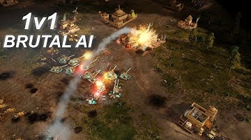 Command and Conquer Generals Evolution: 1v1 Brutal AI