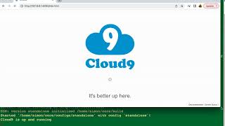 Use CentOS7 to run AWS Cloud9 web IDE