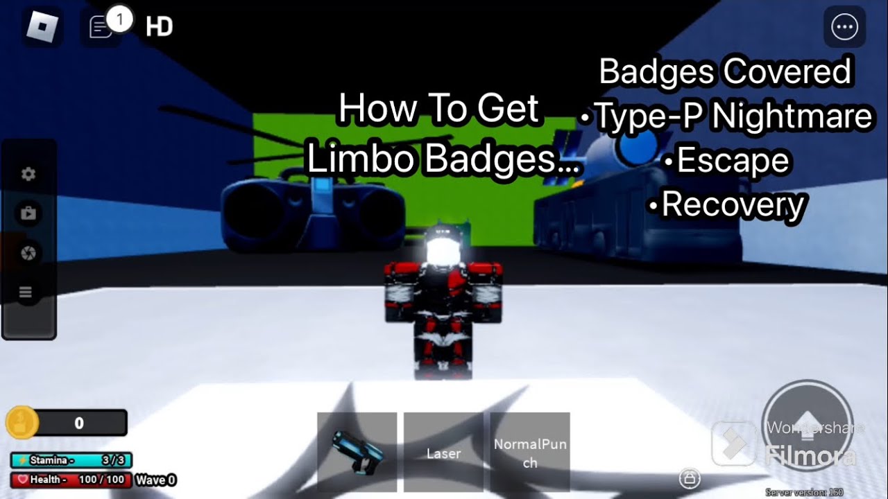 Roblox Superbox Siege Defense how to get Limbo Badges (Likely Working in Current Version)
