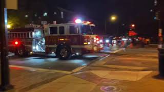 Washington DC Engine 18 Responding 8-27-21!