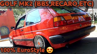 GOLF Mk2 EUROSTYLE (BBS,RECARO,ETC) || Juguetotes #5