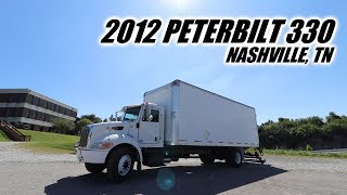 2012 Peterbilt 330 26&#39; Aluminum Box Truck ONLY 238k MILES!