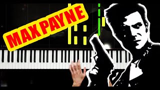 Max Payne - Main Theme - Piano Tutorial by VN