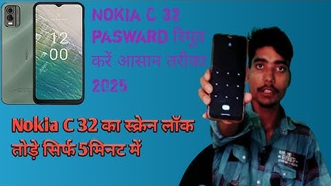 How to your remove Password Nokia C32  Nokia C32 ka password kaise toden #tecnical_alam #tech #video