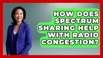 How Does Spectrum Sharing Help With Radio Congestion? - Tactical Warfare Experts